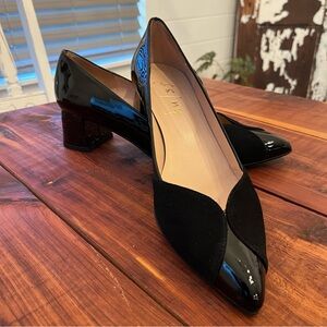 French Sole Black Patent Leather Heels